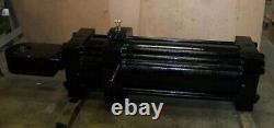 14 Bore 40 Stroke Hydraulic Cylinder 6 Rod 4-1/2 Trundle Pin Mount