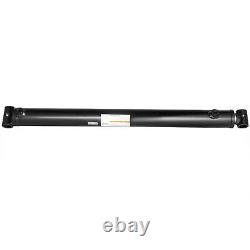 2.5x24 Hydraulic Cylinder Welded Double Acting 2.5 Bore 24 Stroke Cross Tube