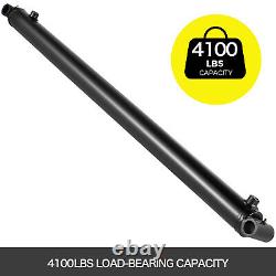 2x36 Hydraulic Cylinder Welded Double Acting 2 Bore 36 Stroke Cross Tube