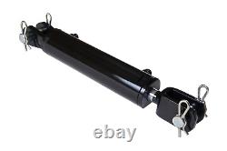 Ag Clevis Hydraulic Cylinder Welded Double Acting 2 Bore 14 Stroke WBC 2x14NEW