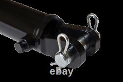 Ag Clevis Hydraulic Cylinder Welded Double Acting 2 Bore 8 Stroke WBC 2x8 NEW