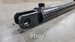 Ag Clevis Hydraulic Cylinder Welded Double Acting 3 Bore 18 Stroke Ram AN8 ORB