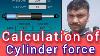 Calculation Of Hydraulic Cylinder Force