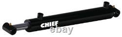 Chief 3000 PSI LD Loader Welded Hydraulic Cylinder 1.5 in. Bore x 18 in. Stroke