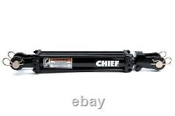 Chief 3000 PSI TC3 Tie-rod Hydraulic Cylinder with 2 in. Bore x 24 in. Stroke