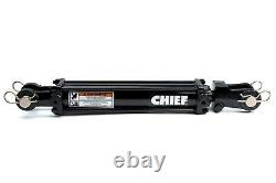 Chief 3000 PSI Tie-rod Hydraulic Cylinder with 2.5 in. Bore x 28 in. Stroke