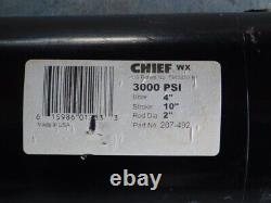 Chief Hydraulic Cylinder 4 inch Bore x 10 inch Stroke