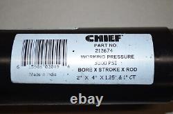 Chief Hydraulic Cylinder Model # 212674, Bore 2 x Stroke 4 x Rod 1.25