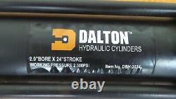 Dalton DBH-2024 Hydraulic Cylinder 2 Bore 24 Stroke 2x24 2x24 Double Acting