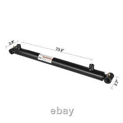 Hydraulic Cylinder 2 Bore 22 Stroke Double Acting Forestry Welded Cross Tube