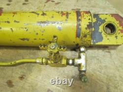 Hydraulic Cylinder 5 Bore 13 Stroke Welded Steel Body Extended Rod Clevis