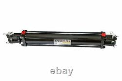 Hydraulic Cylinder Tie Rod Double Action 3 Bore 20 Stroke 2500 PSI 3x20 NEW