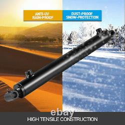 Hydraulic Cylinder Welded Double Acting 1.5-3 Bore and 8-48Stroke Cross Tube