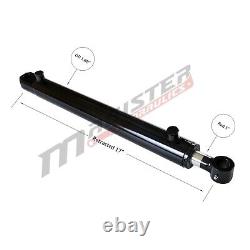 Hydraulic Cylinder Welded Double Acting 1.5 Bore 8 Stroke Tang 1.5x8 WTG style