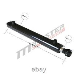 Hydraulic Cylinder Welded Double Acting 2.5 Bore 18 Stroke Tang WTG 2.5x18 NEW