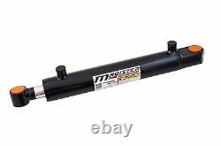 Hydraulic Cylinder Welded Double Acting 2.5 Bore 28 Stroke Tang WTG 2.5x28 NEW