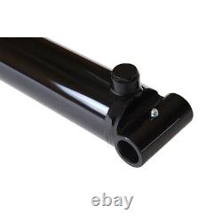 Hydraulic Cylinder Welded Double Acting 2.5 Bore 48 Stroke Cross Tube 2.5x48