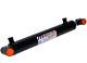 Hydraulic Cylinder Welded Double Acting 2 Bore 16 Stroke Cross Tube 2x16 New