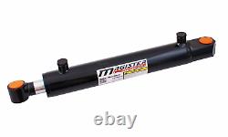 Hydraulic Cylinder Welded Double Acting 2 Bore 16 Stroke Tang 2x16 WTG NEW