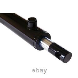 Hydraulic Cylinder Welded Double Acting 2 Bore 20 Stroke PinEye End 220 NEW