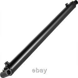Hydraulic Cylinder Welded Double Acting 2 Bore 30 Stroke Cross Tube 2x30 SAE6