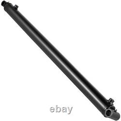 Hydraulic Cylinder Welded Double Acting 2 Bore 36 Stroke Cross Tube 2500PSI