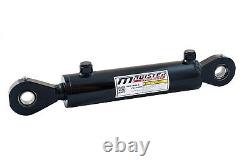 Hydraulic Cylinder Welded Double Acting 2 Bore 6 Stroke Swivel Eye End 2x6 NEW