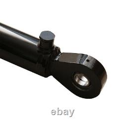 Hydraulic Cylinder Welded Double Acting 2 Bore 6 Stroke Swivel Eye End 2x6 NEW