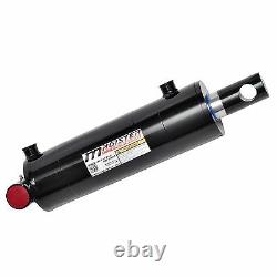 Hydraulic Cylinder Welded Double Acting 3.5 Bore 12 Stroke PinEye End 3.5x12