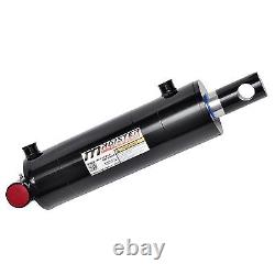 Hydraulic Cylinder Welded Double Acting 3.5 Bore 16 Stroke PinEye End 3.5x16