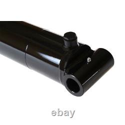 Hydraulic Cylinder Welded Double Acting 3.5 Bore 32 Stroke Cross Tube 3.5x32