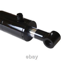 Hydraulic Cylinder Welded Double Acting 3.5 Bore 36 Stroke Cross Tube 3.5x36