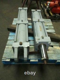 Lynair Hydraulic Cylinder 7 Bore 4 Rod 12-3/4 Stroke Heavy Duty NEW