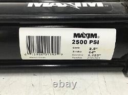 MAXIM 218-321 Hydraulic Cylinder 2.5 Bore 14 Stroke