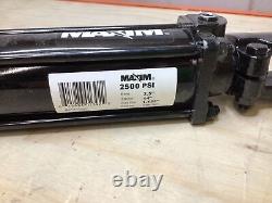 MAXIM 218-321 Hydraulic Cylinder, 2.5 Bore, 14 Stroke COSMETIC DAMAGE