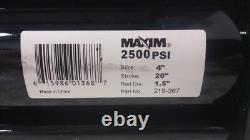 Maxim 218-367 4 In Bore Dia 20 In Stroke L Tie-Rod Hydraulic Cylinder