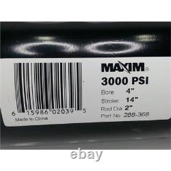 Maxim 288-368 Hydraulic Cylinder, 4 Bore, 14 Stroke