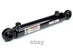 Maxim WSB Swivel Ball Welded Hydraulic Cylinder 1.5 Bore x 12 Stroke 1 Rod