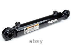 Maxim WSB Swivel Ball Welded Hydraulic Cylinder 2.5 Bore x 8 Stroke 1.5 Rod