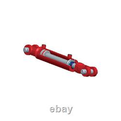 NorTrac Heavy-Duty Welded Hydraulic Cylinder- 3,000 PSI 2.5in Bore 12in Stroke