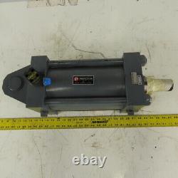 Ortman 3TH 6 Bore 8 Stroke Hydraulic Clevis Cylinder With Namco Cylindicator