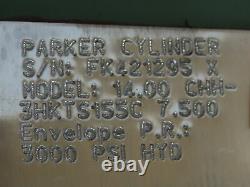 Parker 14.00 CHH-3HKTS155C 7.500 Hydraulic Cylinder 14 Bore 7.5 Stroke Sensor