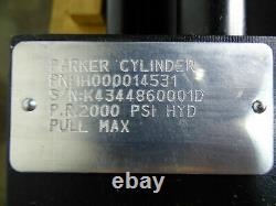 Parker hydraulic cylinder 12 inch bore 4.75 stroke metal press log splitter