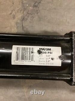 (Qty 1) Maxim 218-326 Hydraulic Tie Rod Cylinder 3.5 In Bore 24 In Stroke