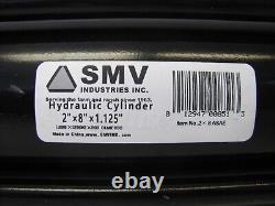 SMV Industries Hydraulic Cylinder 8 Stroke 2 Bore 4.5 Outer Barrel
