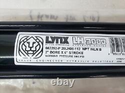 UNUSED Lynx 20LH06-112 NPT INLN B Hydraulic Cylinder 2 Bore x 6 Stroke
