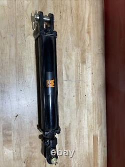 WEN Hydraulic Cylinder Tie Rod Double By 2.5 Bore 14 Stroke 2500 PSI 2.5x14