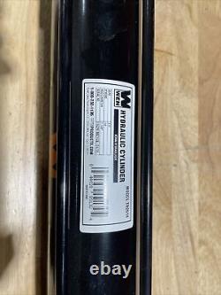 WEN Hydraulic Cylinder Tie Rod Double By 2.5 Bore 14 Stroke 2500 PSI 2.5x14