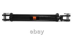 WEN TR2524 2500 PSI Tie Rod Hydraulic Cylinder with 2.5 Bore and 24 Stroke