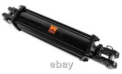 WEN TR3512 2500 PSI Tie Rod Hydraulic Cylinder with 3.5 Bore and 12 Stroke